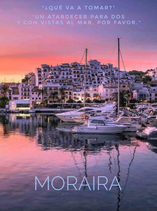 Reihenhaus Mit Garten In Moravit Moraira Apartment Teulada Bagian luar foto